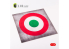 Kelik KS48026 Cocarde américaine Acrylique 3 mm 240 x 240 mm 190 g 1/72 1/48