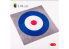 Kelik KS48028 Cocarde du Royaume-Uni Acrylique 3 mm 240 x 240 mm 190 g 1/72 1/48