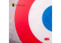 Kelik KS48025 Cocarde Française Acrylique 3 mm 240 x 240 mm 190 g 1/72 1/48