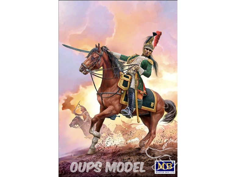 Master Box maquette figurines 32023 Régiment de Dragons de la garde impériale 1/32
