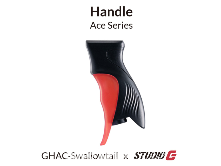 Gaahleri aérographe 41383 Poignée pour GHAC-Swallowtail x StudioG Ace Series