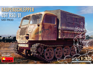 Mini Art maquette militaire 35480 RAUPENSCHLEPPER OST RSO/01 MID PRODUCTION 1/35