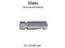 Gaahleri aérographe 41215 Curseur pour GHAD-68 Advanced Series