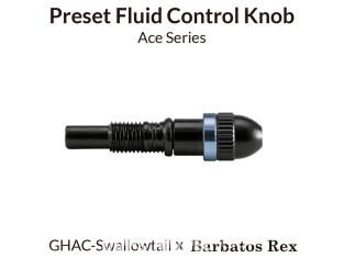 Gaahleri aérographe 41352 Bouton de contrôle de fluide préréglé pour Swallowtail-Rex Ace Series