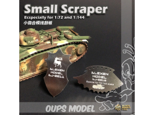 Alexen Models AJ0010 Plaque de raclage Modèles à l'échelle 1/72 et 144/grattoir de ligne de moulage pour débuter