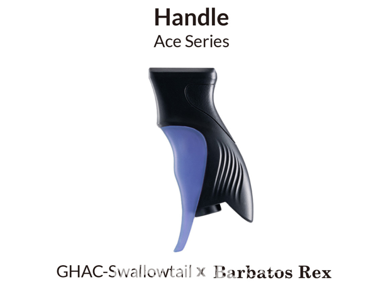 Gaahleri aérographe 41376 Poignée pour GHAC-Swallowtail x Barbatos Rex Ace Series