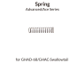 Gaahleri aérographe 41260 Ressort pour GHAD-68 / GHAC-Swallowtail Advanced / Ace Series
