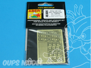 Aber 48A04 Jerry can set (for Tamiya set no. 32510) 1/48