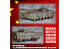 Alexen Models AJ0014 Pochoir pour camouflage numérique urbain taille moyenne)pour corps de char 1/35