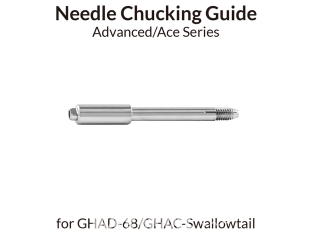 Gaahleri aérographe 41277 Guide de serrage d'aiguille pour pour GHAD-68 / GHAC-Swallowtail Advanced / Ace Series