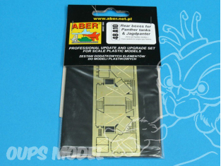 Aber 48A10 Rear boxes for Panther tanks and Jagdpanter 1/48