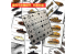 Alexen Models AJ0024 Pochoir modèles char avec logo nationaux de la Seconde Guerre mondiale 1/35 1/48