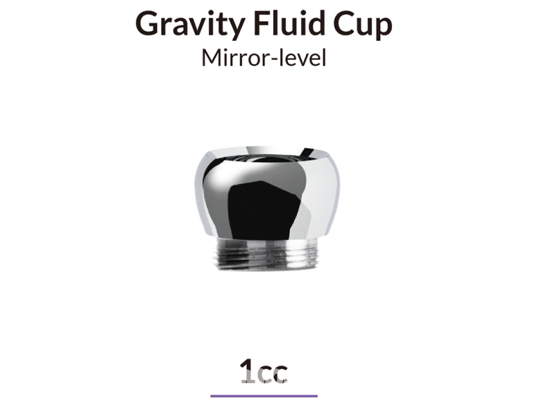 Gaahleri aérographe 42922 Godet miroir 1CC