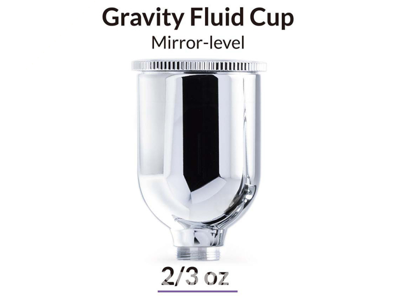 Gaahleri aérographe 42274 Godet miroir 2/3oz pour Swallowtail