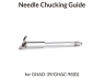 Gaahleri aérographe 40591 Guide de serrage d'aiguille pour GHAD-39 / GHAC-98(D)