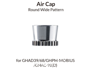 Gaahleri aérographe 40874 Capuchon d'air large et rond pour GHAD-39/ GHAD-68 / GPHM-Mobius / GHAC-98(D)