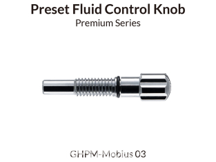 Gaahleri aérographe 42281 Bouton de contrôle de fluide préréglé pour Mobius 03