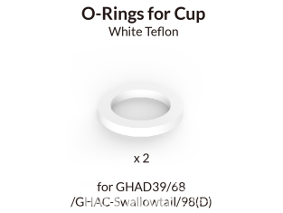Gaahleri aérographe 42823 Joints toriques Teflon de godets pour GHAD-39 / GHAD-68 / GHAC-98(D) / Swallowtail x2