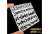 Alexen Models AJ0054 Pochoir graffitis petite et grande taille Type C 1/35