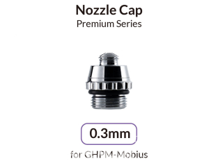 Gaahleri aérographe 40928 Capuchon de buse 0.3mm pour GHPM-Mobius Premium Series