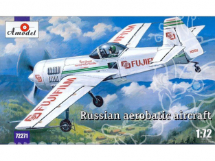 Amodel maquettes avion 72271 SUKHOI SU-31 APPAREIL DE VOLTIGE RUSSE 1/72