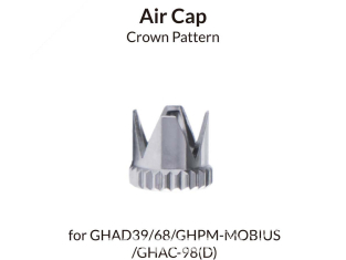 Gaahleri aérographe 40256 Capuchon d'air couronne pour GHAD-39 / GHAD-68 / GPHM-MOBIUS / GHAC-98(D)