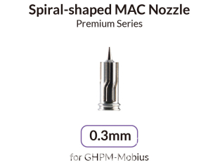Gaahleri aérographe 40942 Buse MAC 0,3mm pour GHPM-Mobius Premium Series