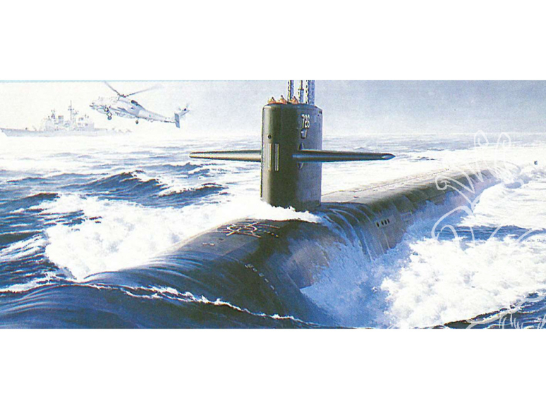 DRAGON maquette bateau 1002 USS Ohio 1/350