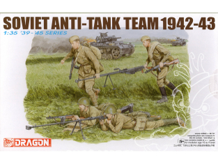 Dragon maquette militaire 6049 Escouade anti char Russe 1/35