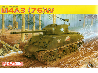 Dragon maquette militaire 6325 Sherman M4A3 (76)W 1/35