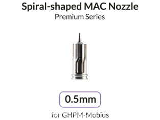 Gaahleri aérographe 43035 Buse MAC 0,5mm pour GHPM-Mobius Premium Series