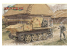 DRAGON maquette militaire 6640 RSO avec canon 7,5cm Pack 40/4 1.35
