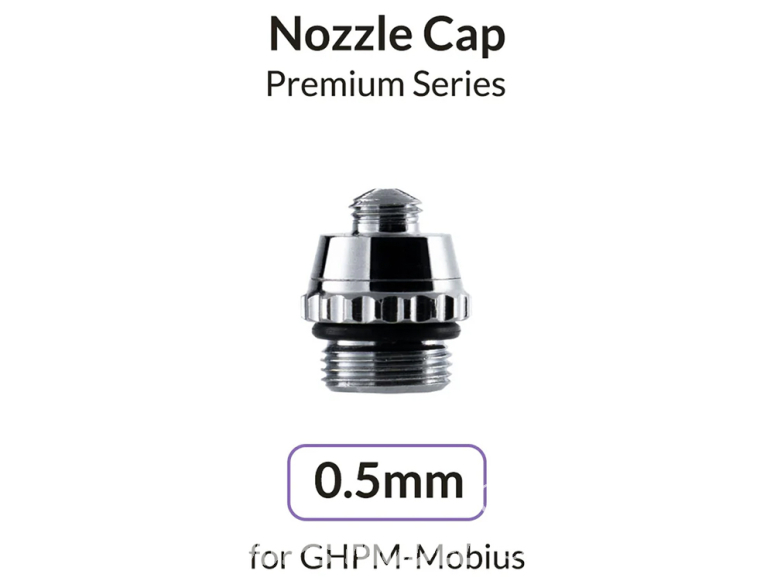 Gaahleri aérographe 43028 Capuchon de buse 0.5mm pour GHPM-Mobius Premium Series