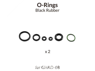 Gaahleri aérographe 40805 Joints toriques noirs pour GHAD-68
