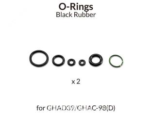 Gaahleri aérographe 40430 Joints toriques noirs pour GHAD-39 / GHAC-98(D)