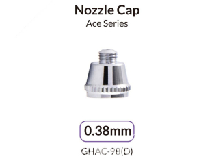 Gaahleri aérographe 40331 Capuchon de buse 0,38mm pour GHAC-98(D) Ace Series