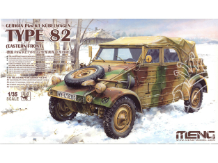 Meng maquette militaire VS-016 Pkw.K1 Type 82 Kubelwagen Front de l'Est 1/35
