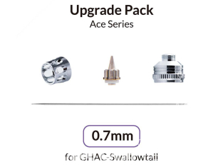 Gaahleri aérographe 42779 Tête complète 0,7mm pour GHAC-Swallowtail Ace Series