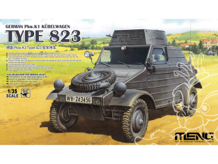 Meng maquette militaire VS-017 Pkw.K1 Kubelwagen Type 823 1/35