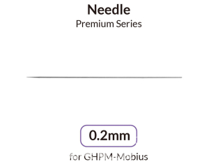 Gaahleri aérographe 40959 Aiguille 0,2mm pour GHPM-Mobius Premium Series