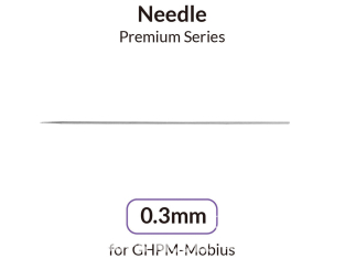 Gaahleri aérographe 40966 Aiguille 0,3mm pour GHPM-Mobius Premium Series
