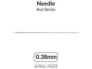 Gaahleri aérographe 40478 Aiguille 0,38mm pour GHAC-98(D) Ace Series