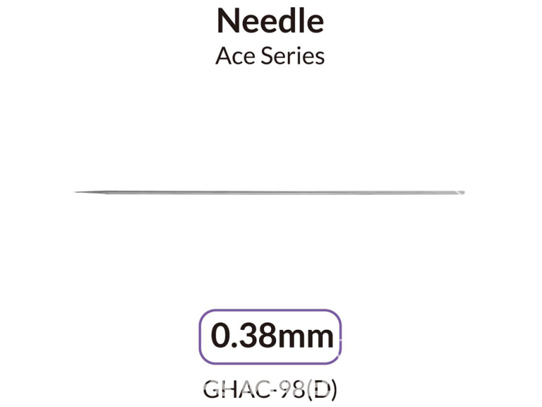 Gaahleri aérographe 40478 Aiguille 0,38mm pour GHAC-98(D) Ace Series