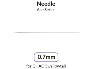 Gaahleri aérographe 42748 Aiguille 0,7mm pour GHAC-Swallowtail Ace Series