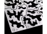 Alexen Models AJ0055 Pochoir graffitis petite et grande taille Type D 1/35