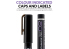 Gaahleri GM-MS02 Marqueur acrylique Acier inoxydable Série métallique