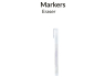 Gaahleri GM-ER Marqueur acrylique Effaceur