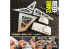 Alexen Models AJ0092 Règle auxiliaire de mesure d&#039;angle fixe et de marquage des bords d&#039;armure Gundam 4 en 1