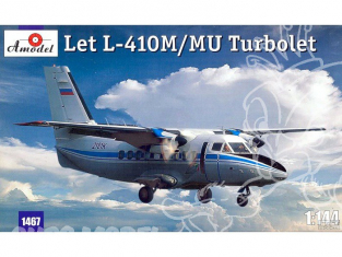 Amodel maquettes avion 1467 Let L-410M / MU TURBOLET - 1975 1/144