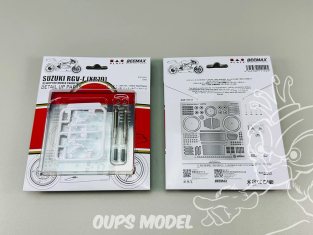 Beemax maquette moto EX13001 Kit d'amélioration Suzuki RGV (XR79) 1993 WGP500 World Champion 1/12